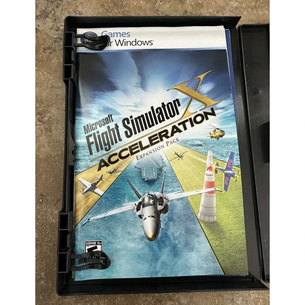 Microsoft Flight Simulator X Gold Edition PC Windows w/Acceleration Expansion